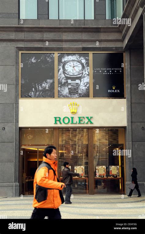 rolex store in china